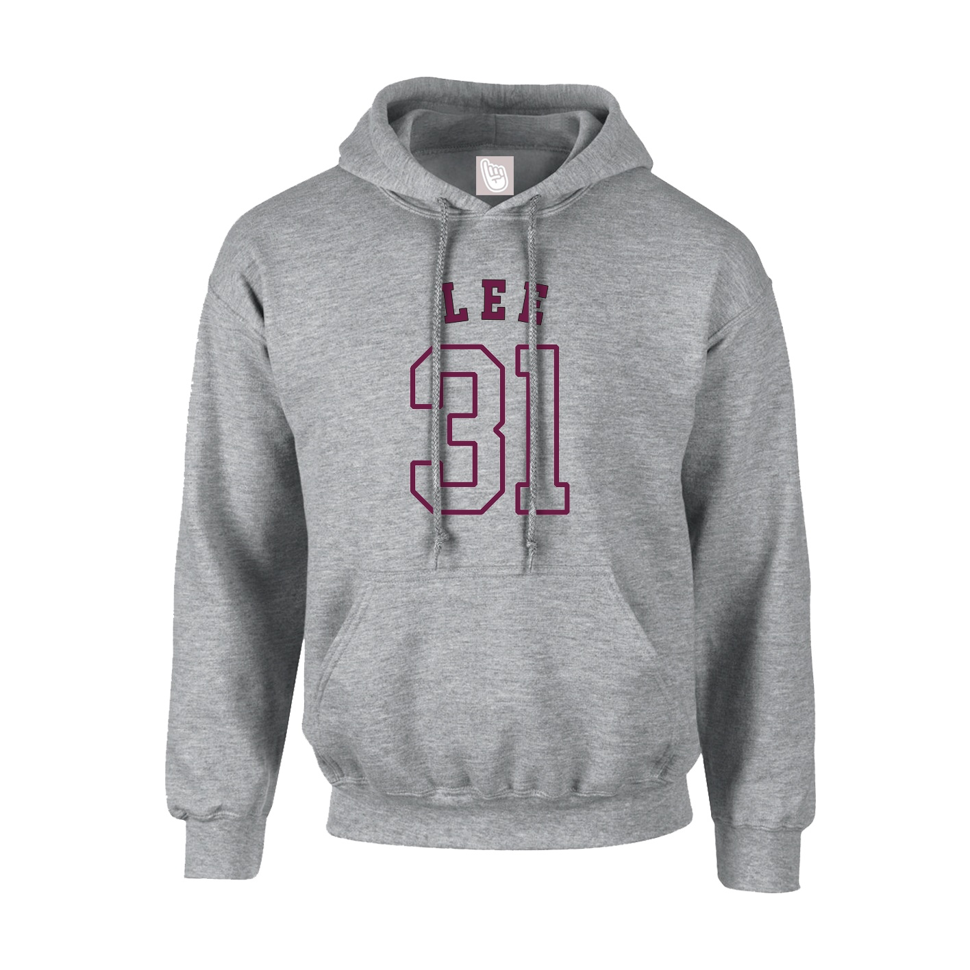 Youth Hoodie — Shirsey Arch in Grey