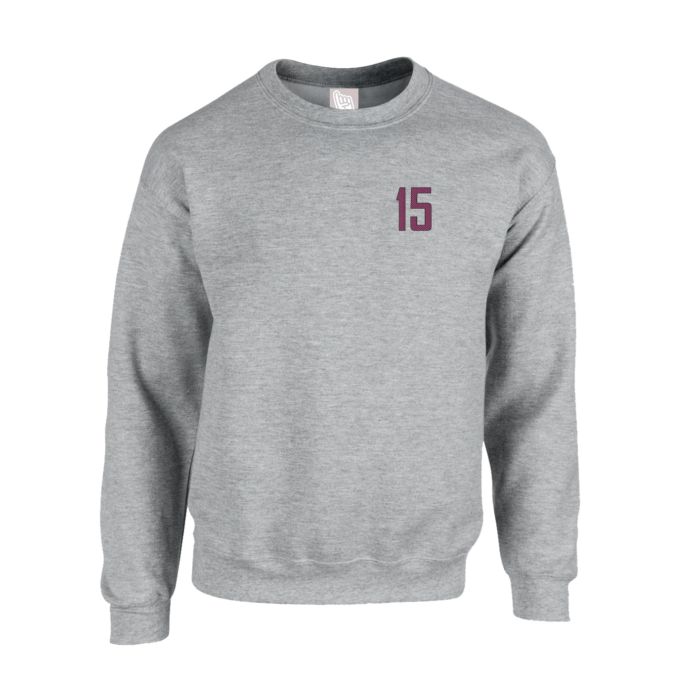 Fleece Crew — Front Shirsy in Grey