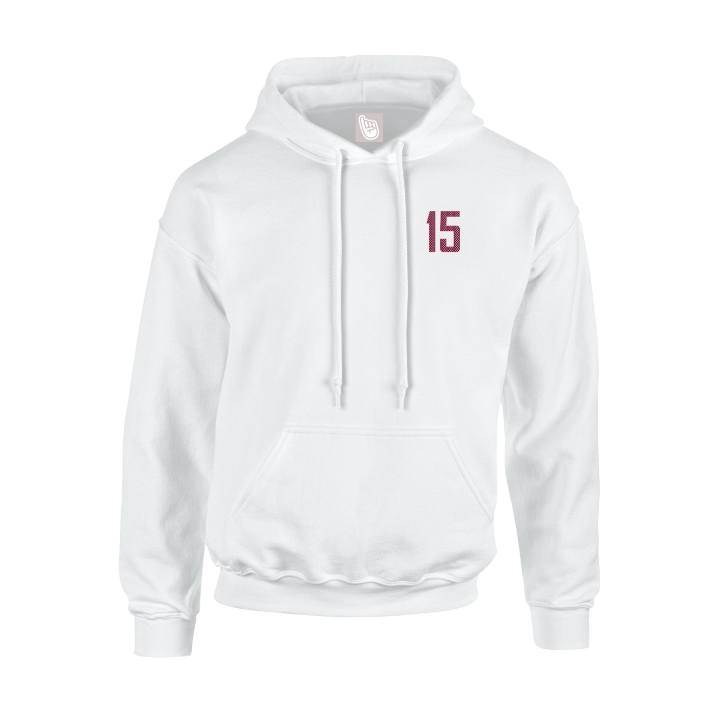 Youth Hoodie — Front Shirsy in White