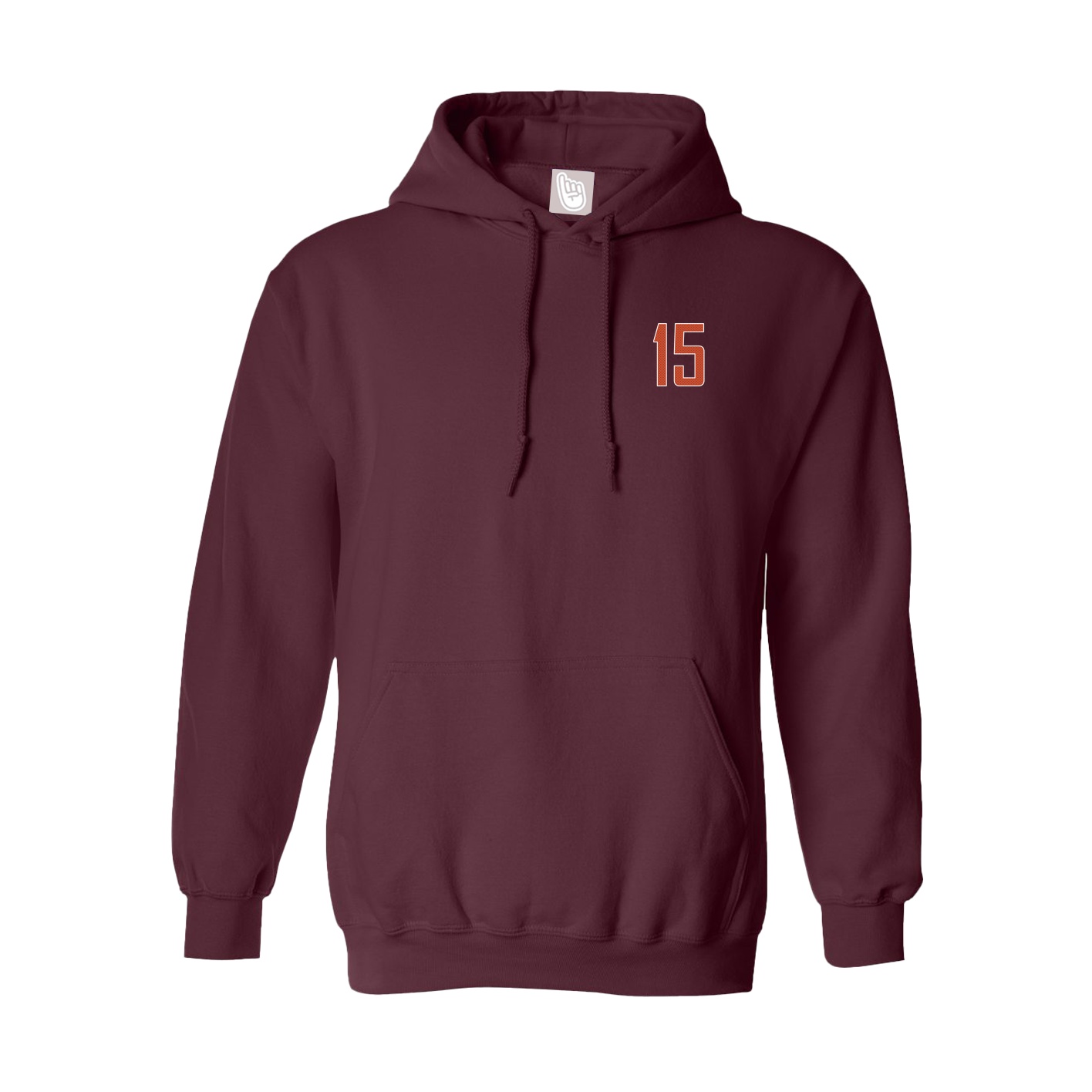 Youth Hoodie — Front Shirsy in Maroon