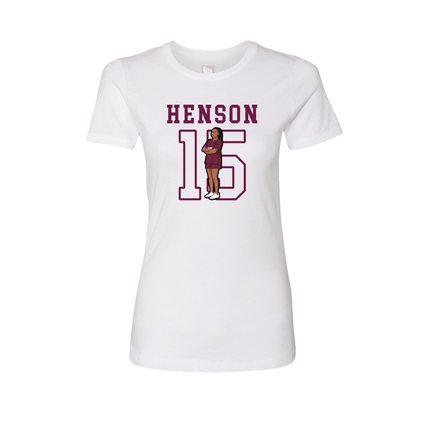 Fitted Women's Tee — Shirsey in White