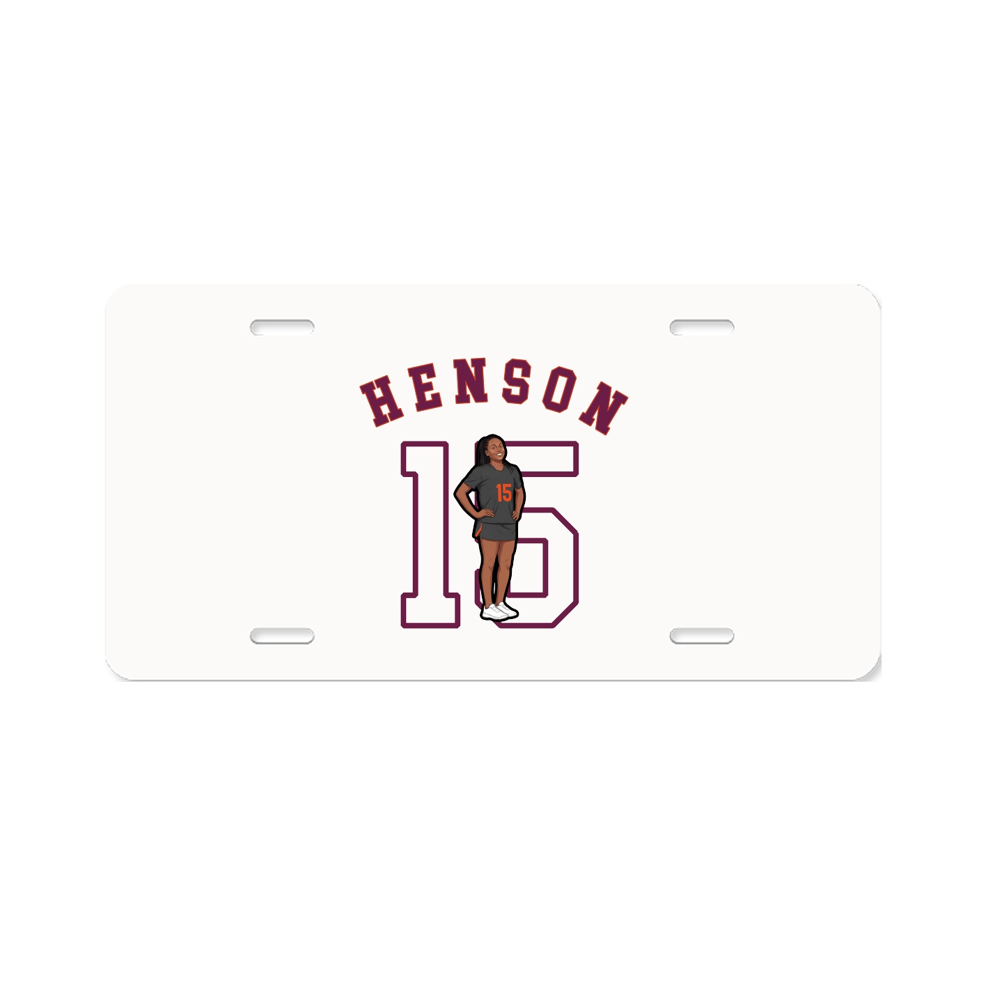 License Plate — Shirsey Arch in Classic
