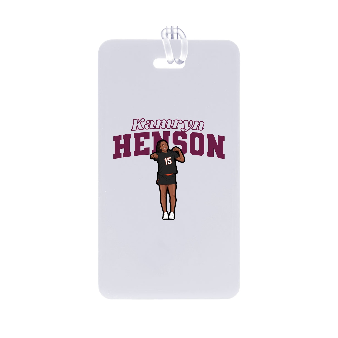 Bag Tag — Name Arch in Classic