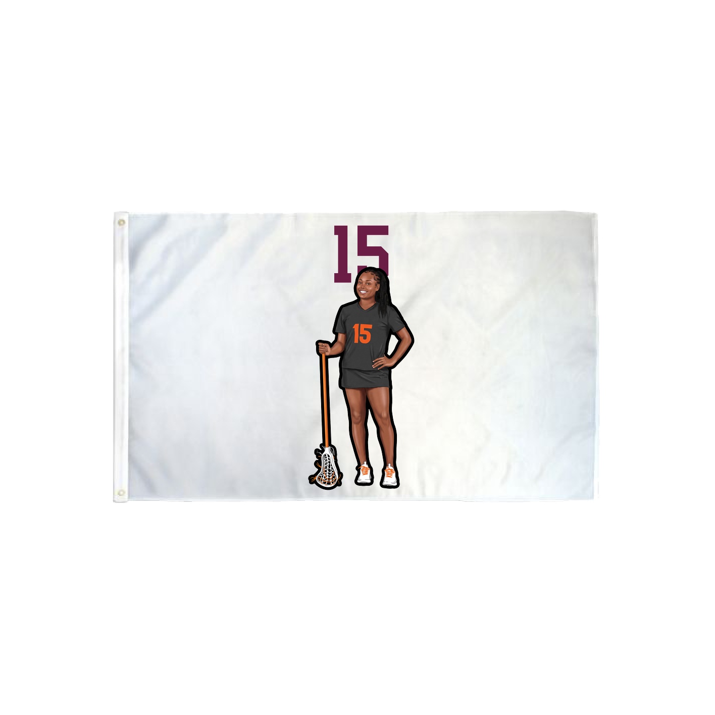3x5 Flag — Number Top in Classic