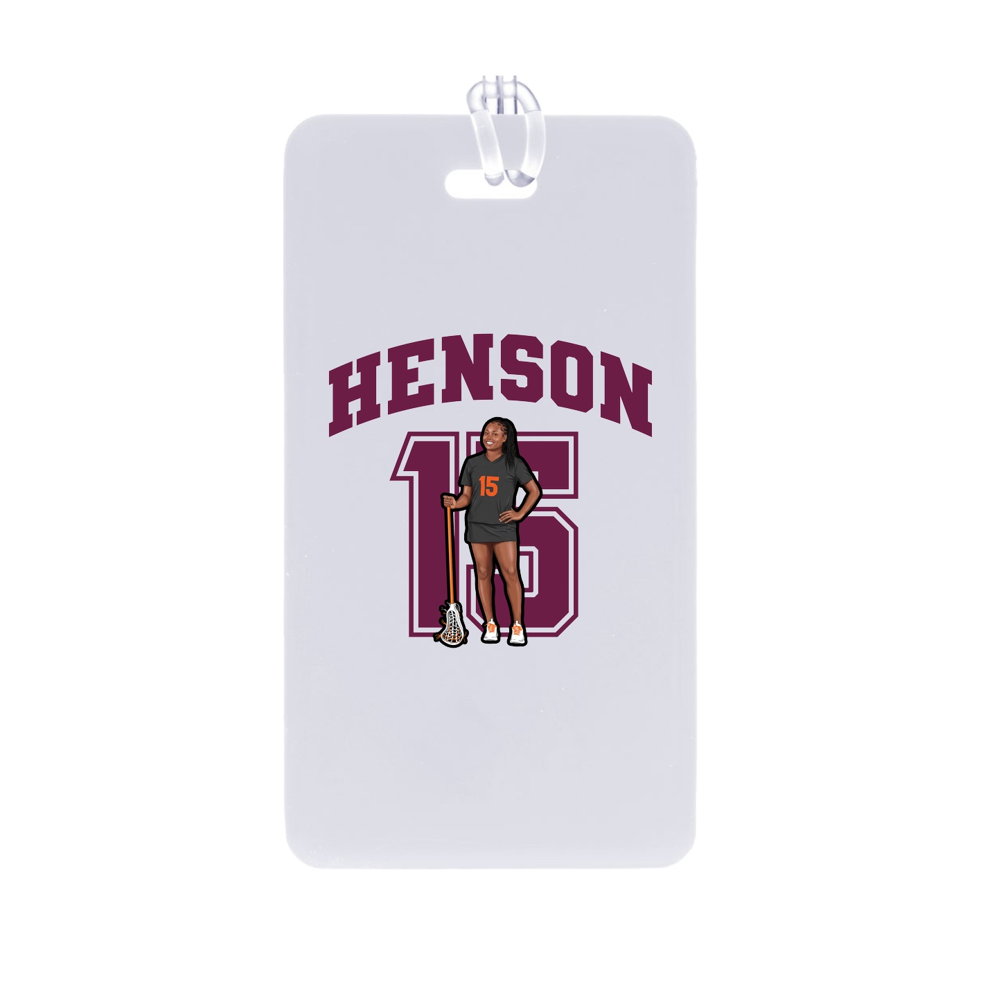 Bag Tag — Number in Classic