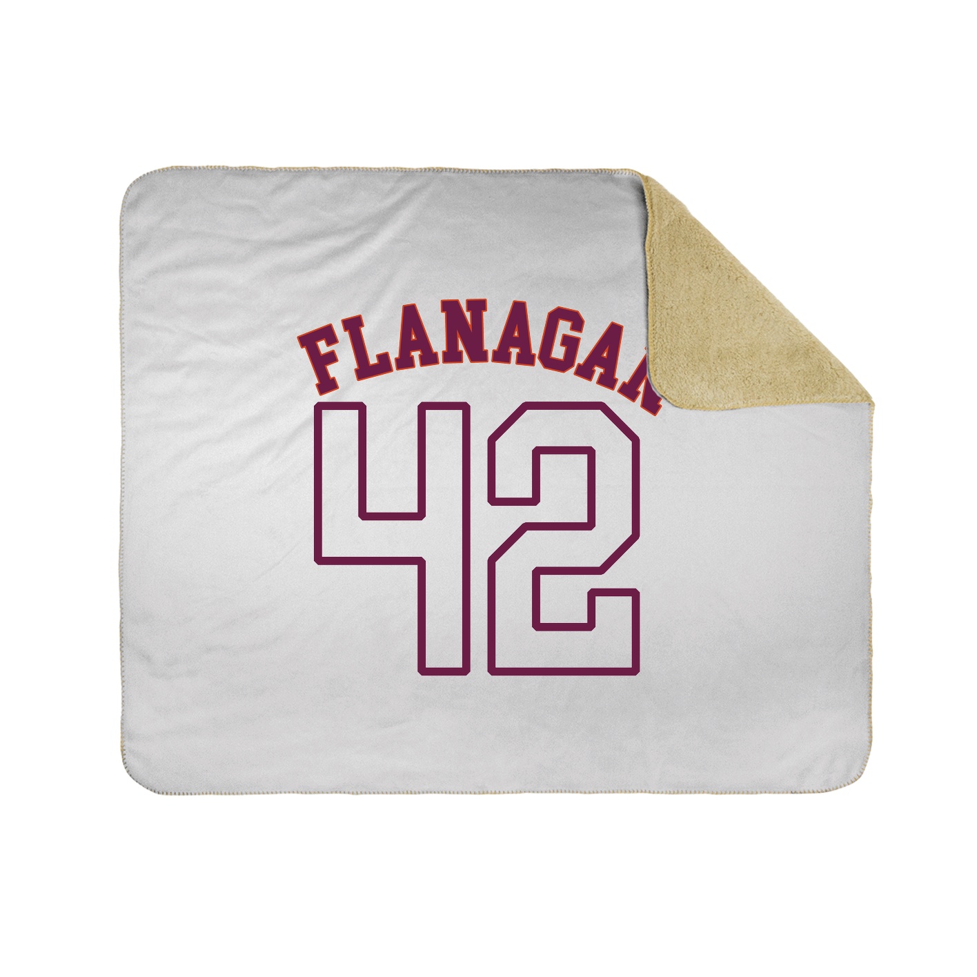Throw Blanket — Shirsey Arch in White
