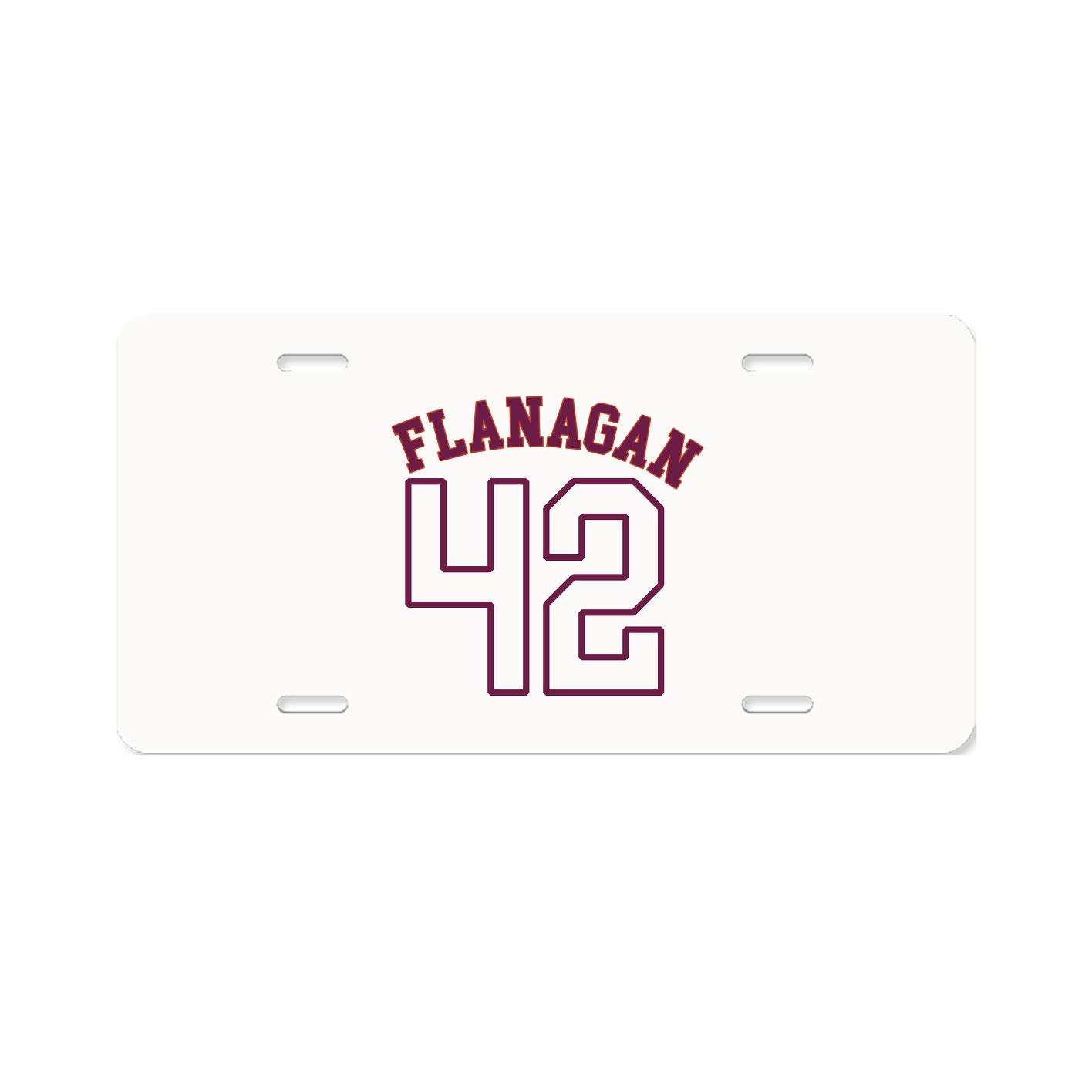 License Plate — Shirsey Arch in Classic