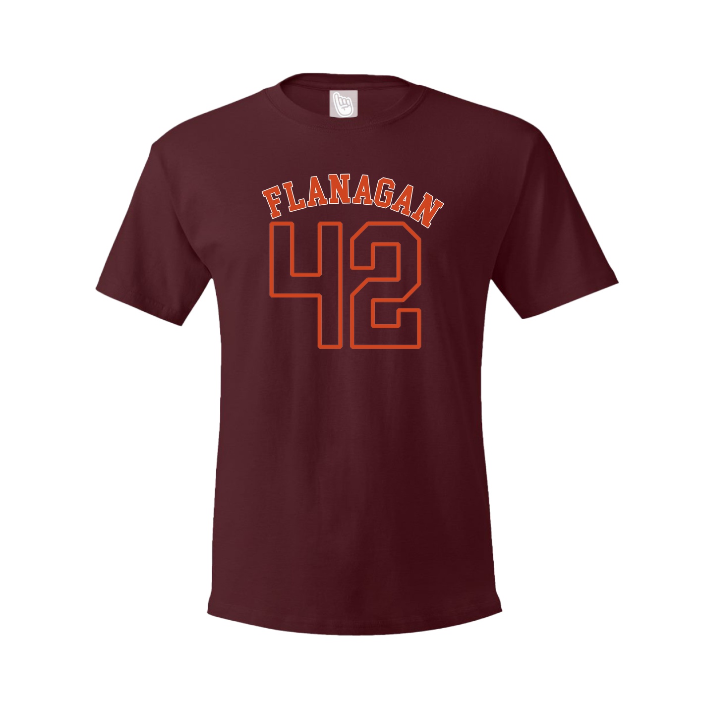 Youth Tee — Shirsey Arch in Maroon
