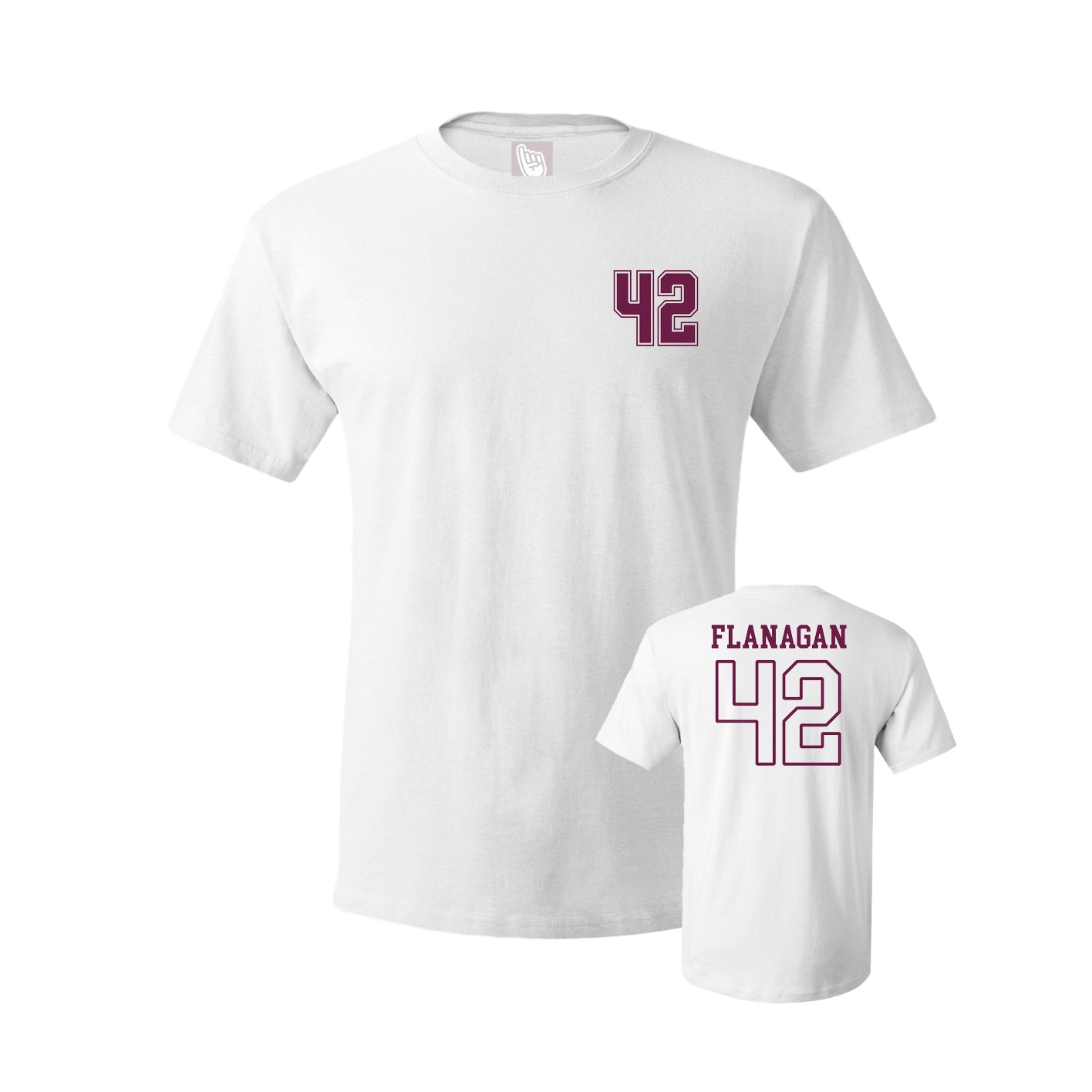 Tee — Chest Back in White