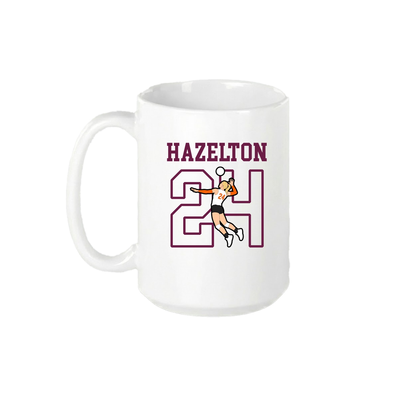15oz Coffee Mug — Shirsey in White