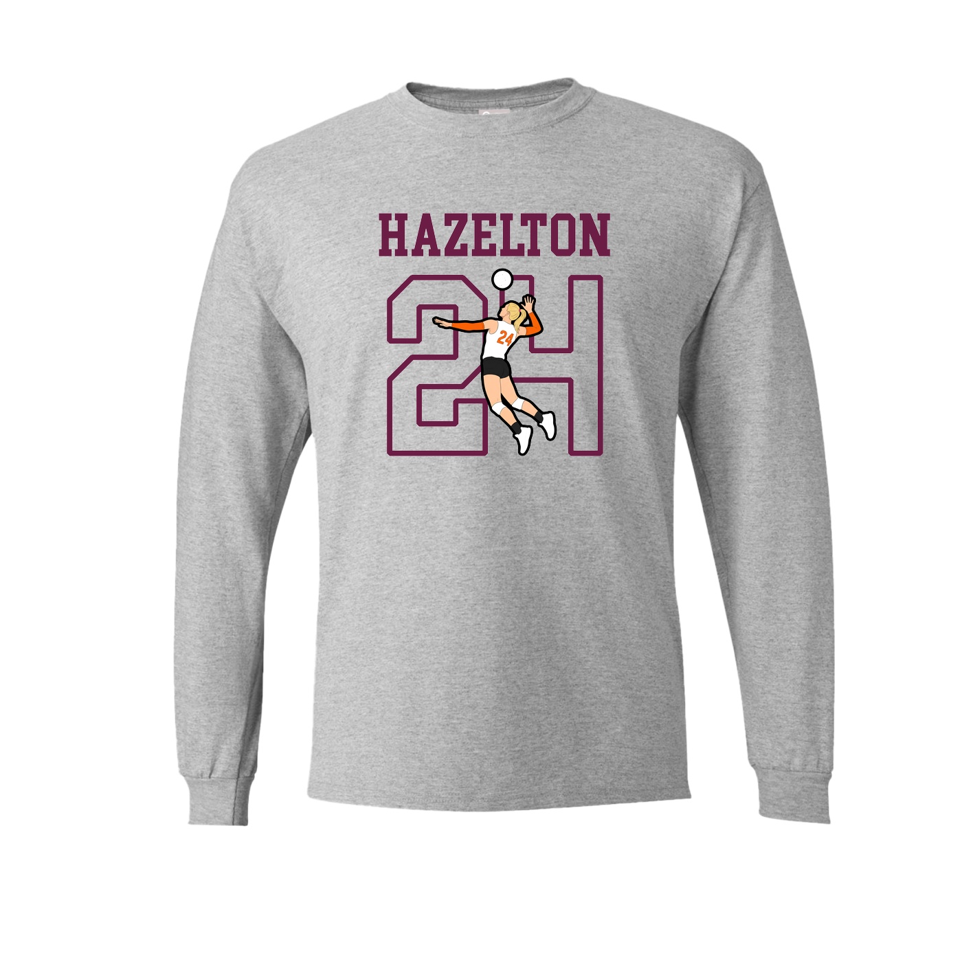 Long Sleeve Tee — Shirsey in Grey