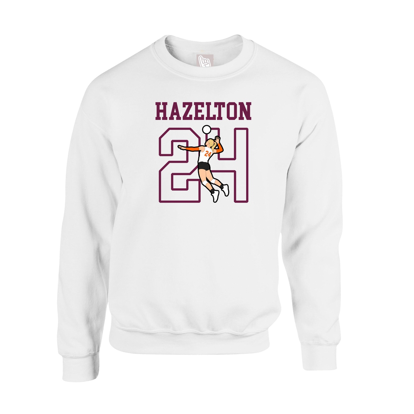 Fleece Crew — Shirsey in White