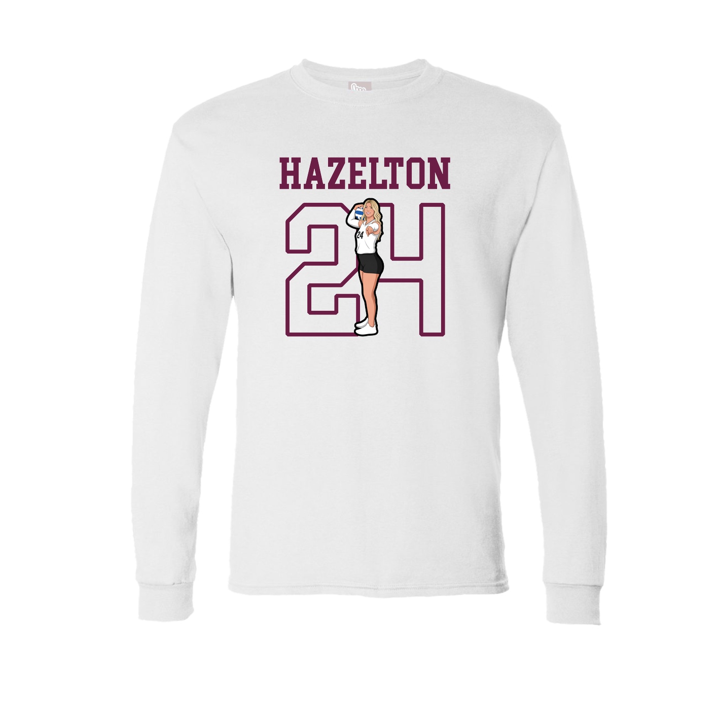 Long Sleeve Tee — Shirsey in White