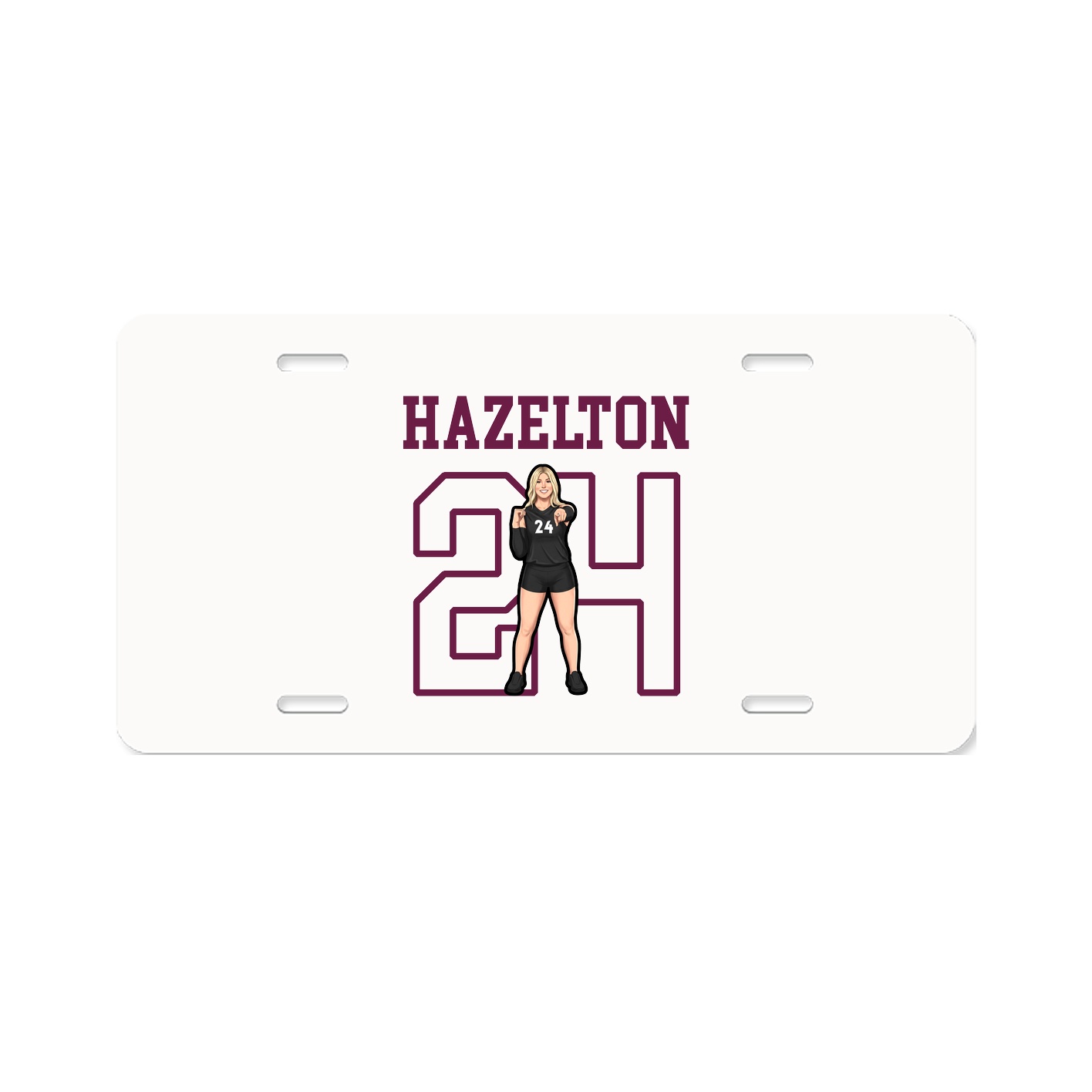 License Plate — Shirsey in Classic