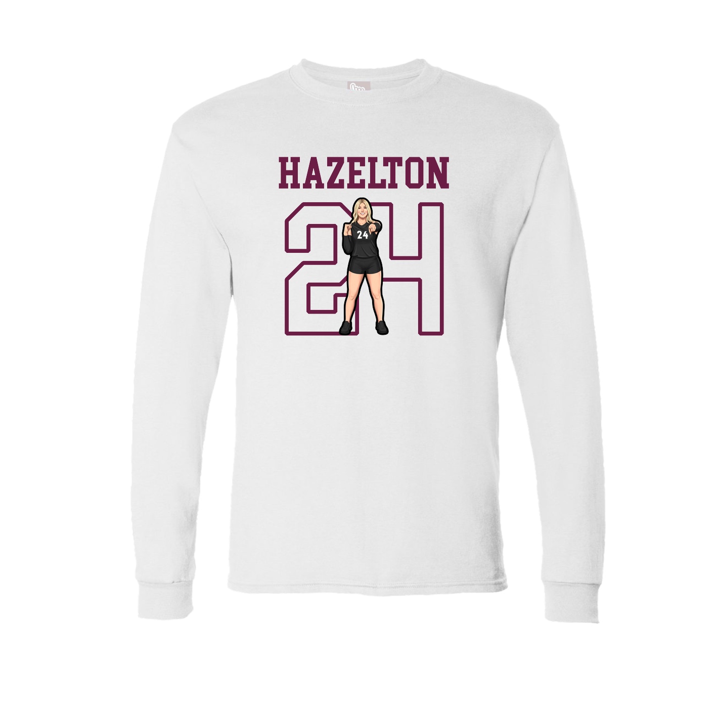 Long Sleeve Tee — Shirsey in White