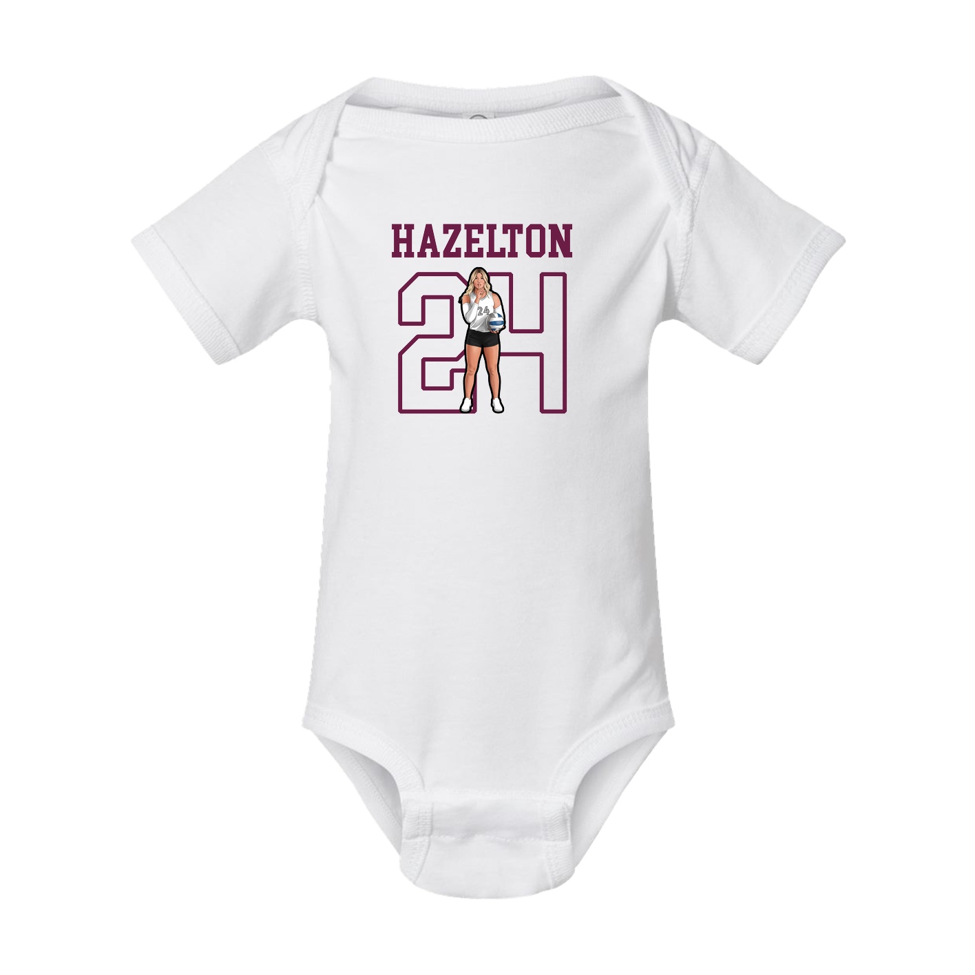 Baby Onesie — Shirsey in White