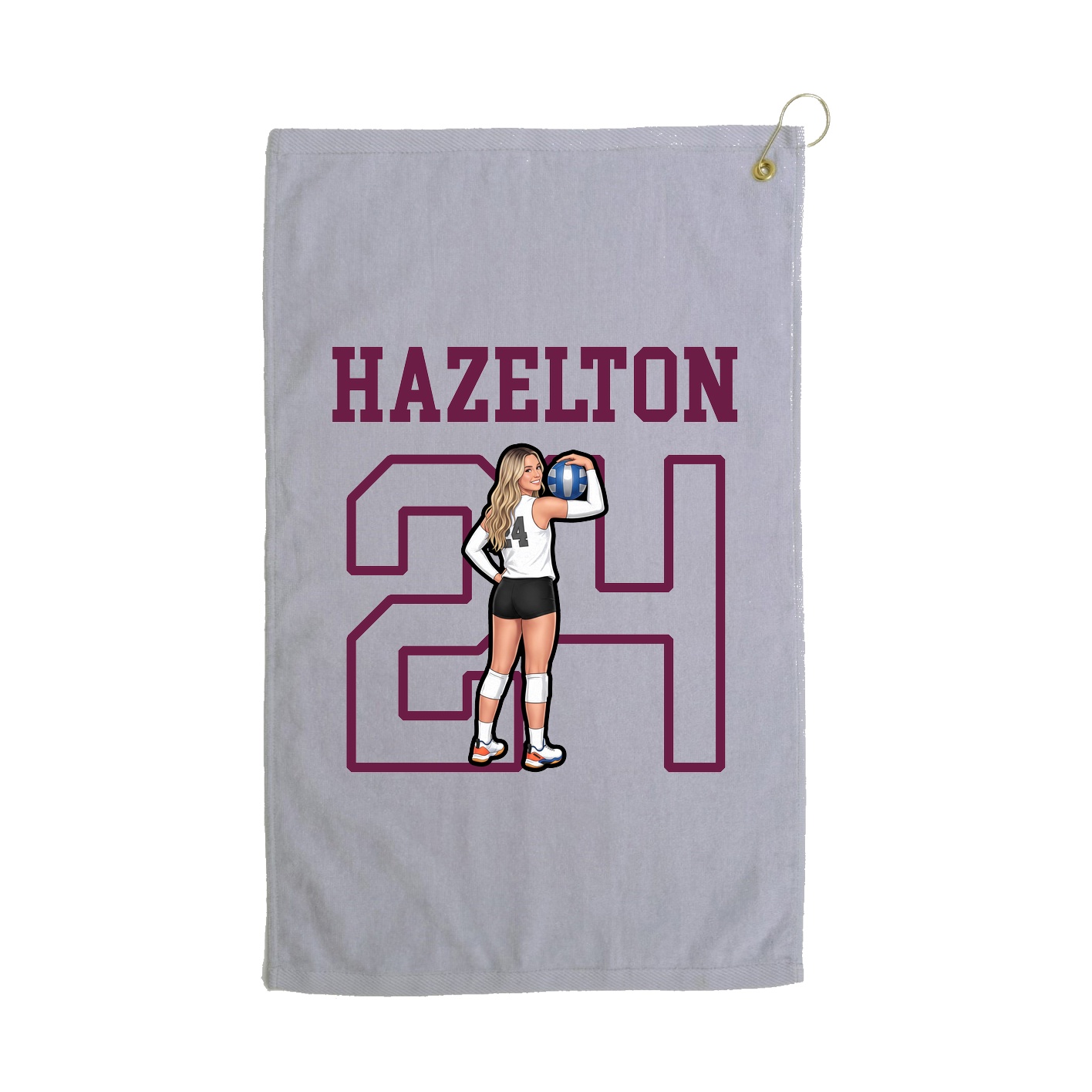 Golf Towel — Shirsey in Grey