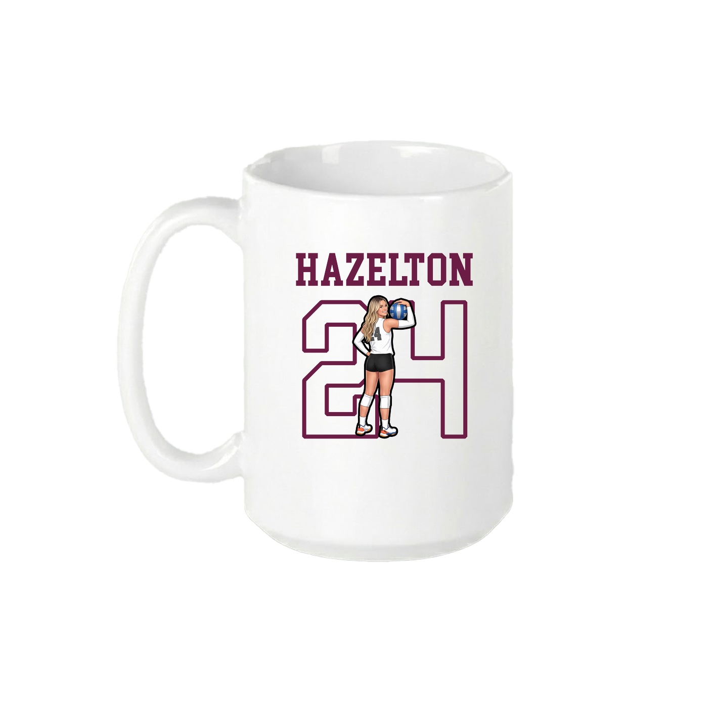15oz Coffee Mug — Shirsey in White