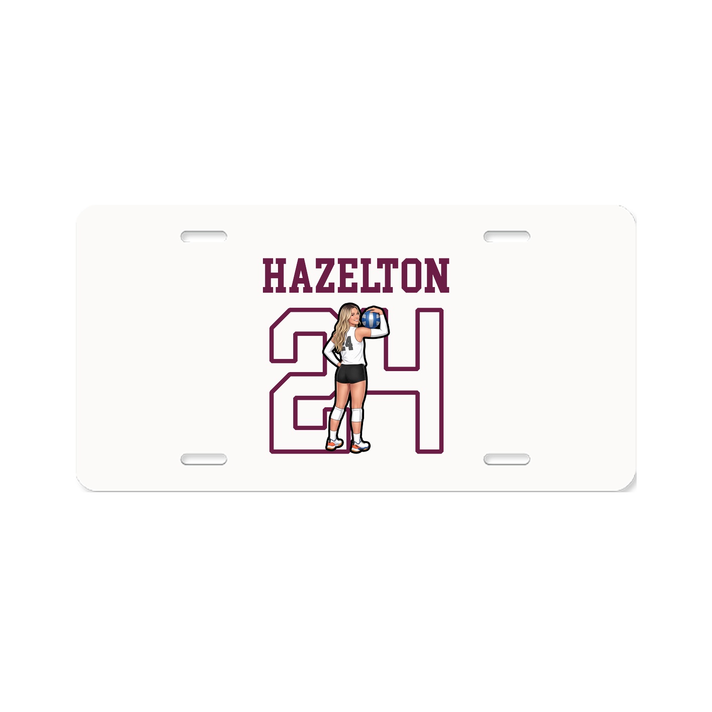 License Plate — Shirsey in Classic