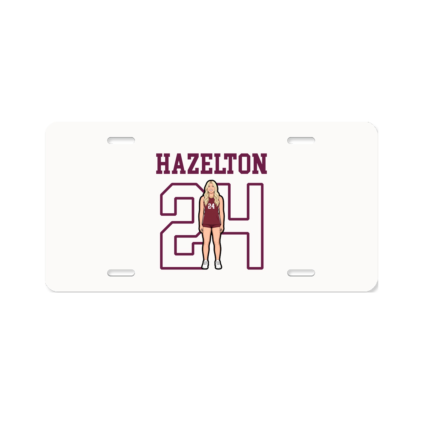License Plate — Shirsey in Classic