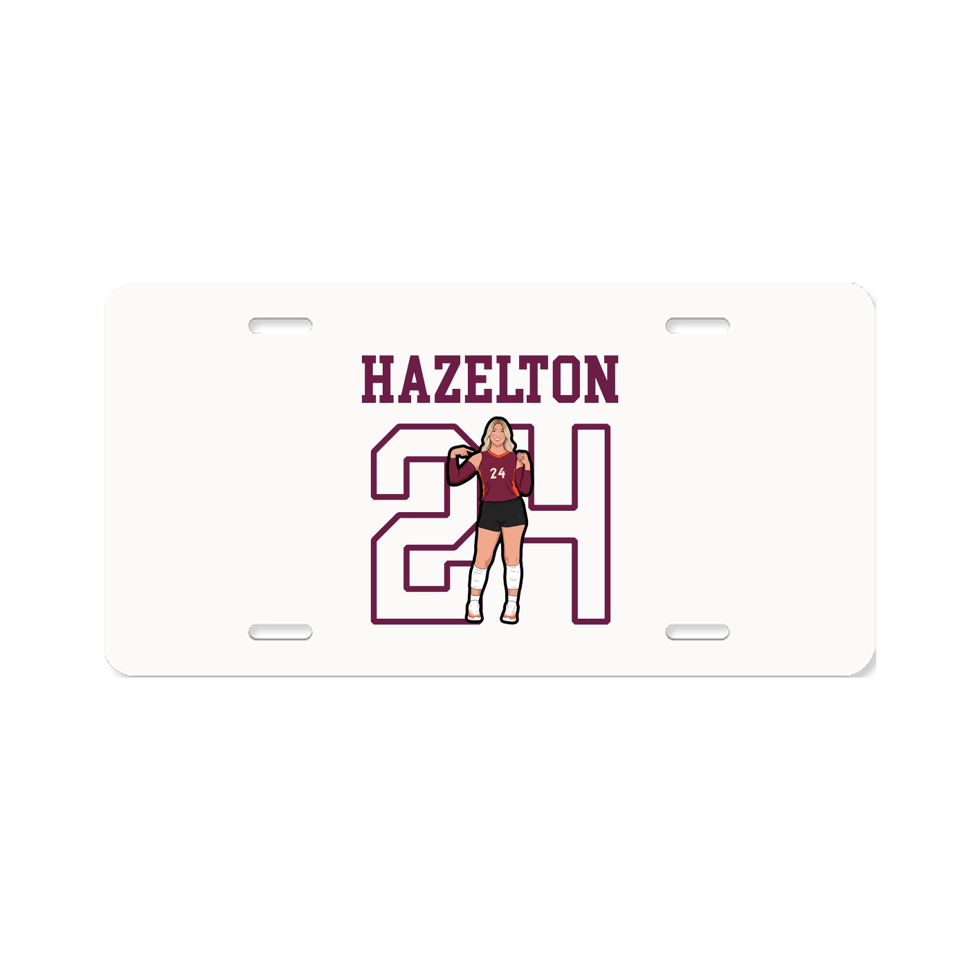 License Plate — Shirsey in Classic