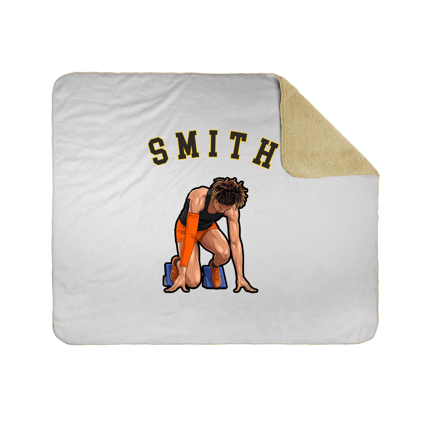 Throw Blanket — Shirsey Arch in White
