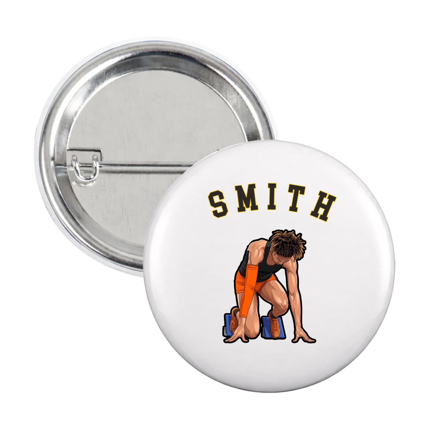 Game Day Button — Shirsey Arch in White