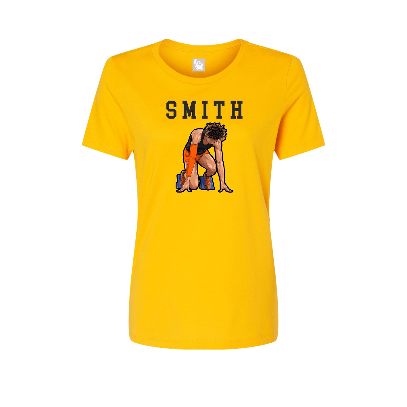 Fitted Women's Tee — Shirsey in Gold