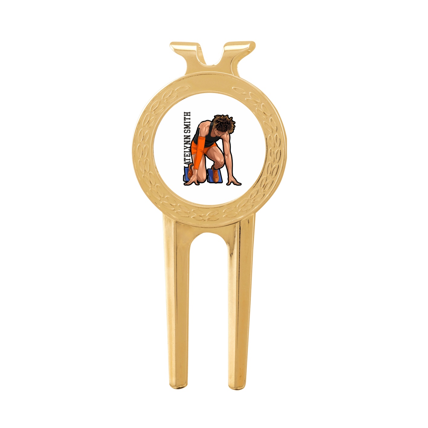 Divot Tool with Ball Marker — Name Vertical in Classic