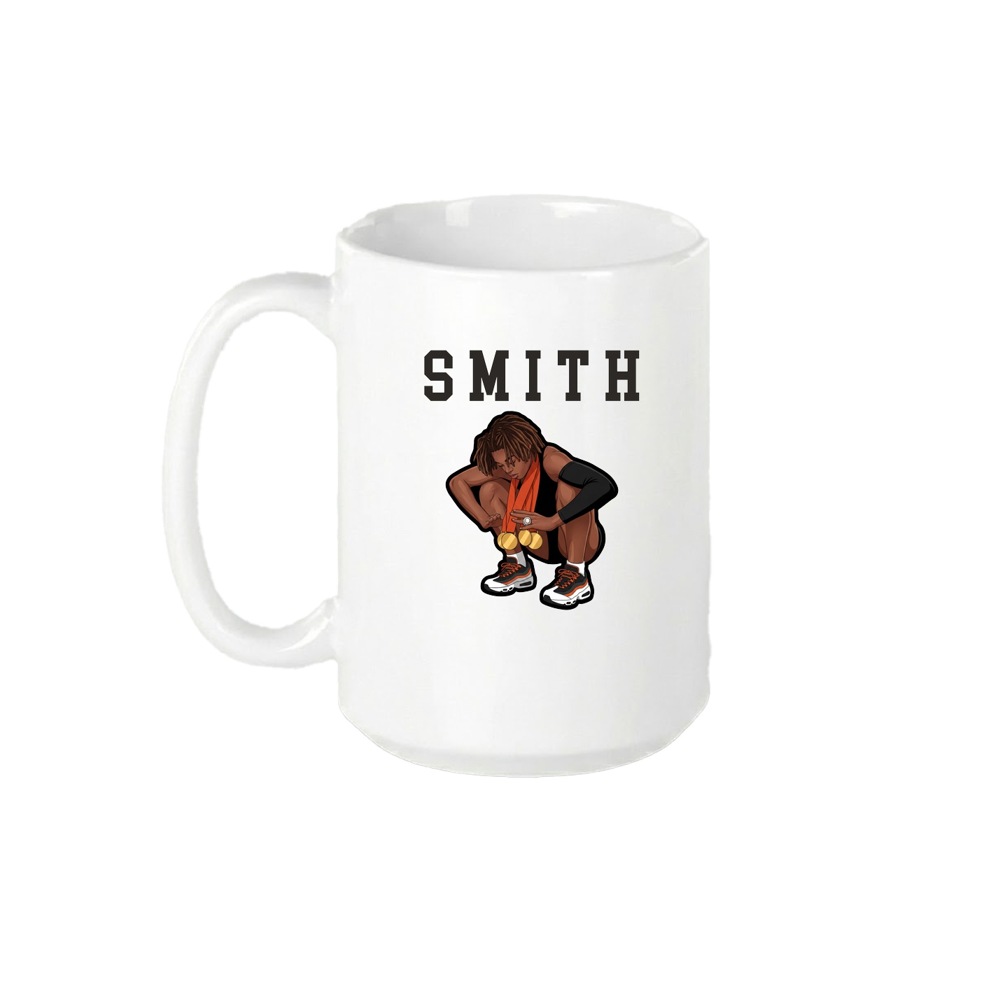 15oz Coffee Mug — Shirsey in White