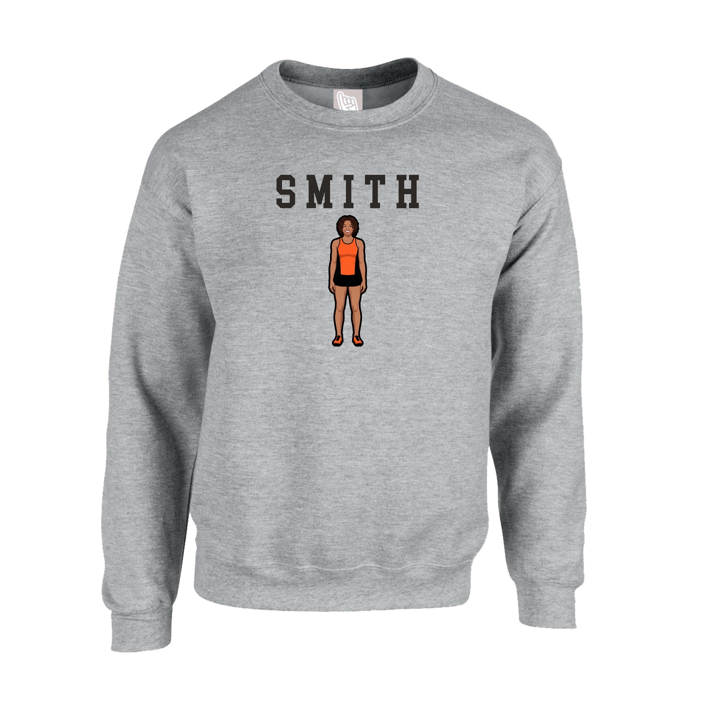 Fleece Crew — Shirsey in Grey