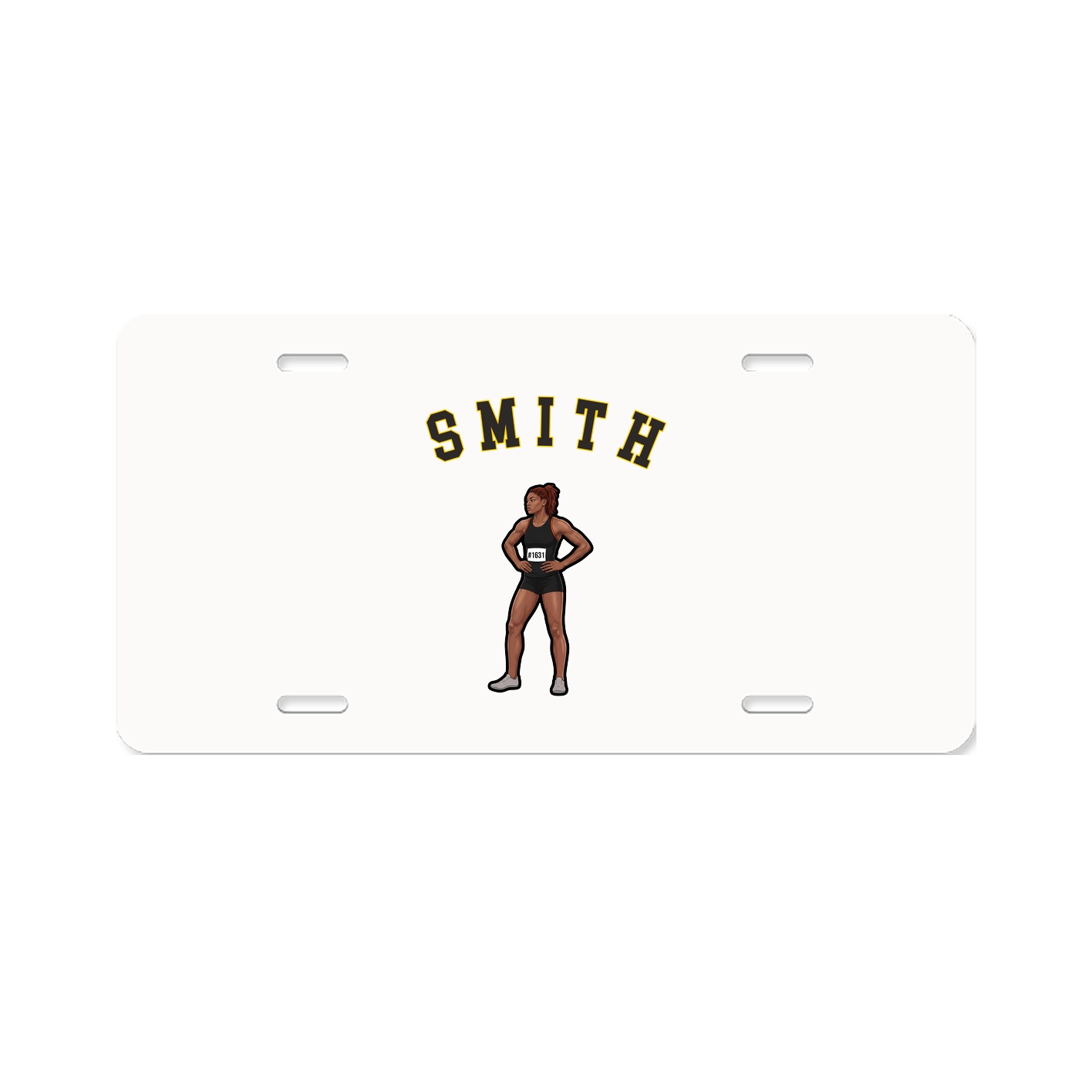 License Plate — Shirsey Arch in Classic