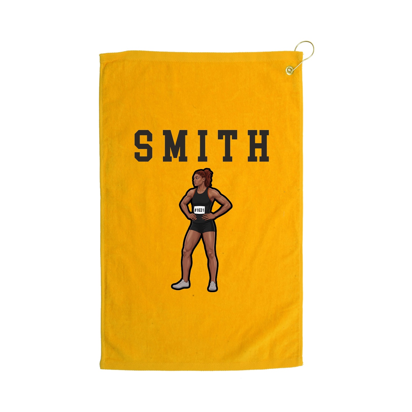 Golf Towel — Shirsey in Gold