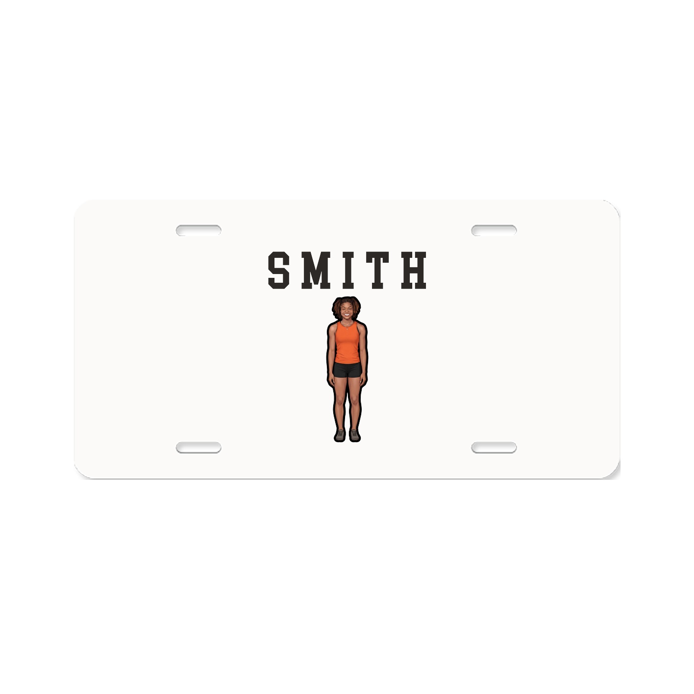 License Plate — Shirsey in Classic