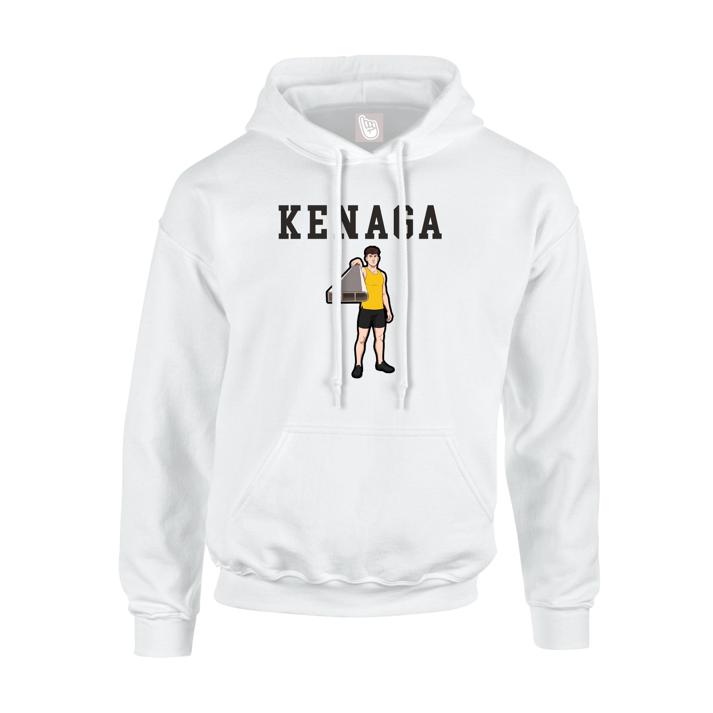 Hoodie — Shirsey in White