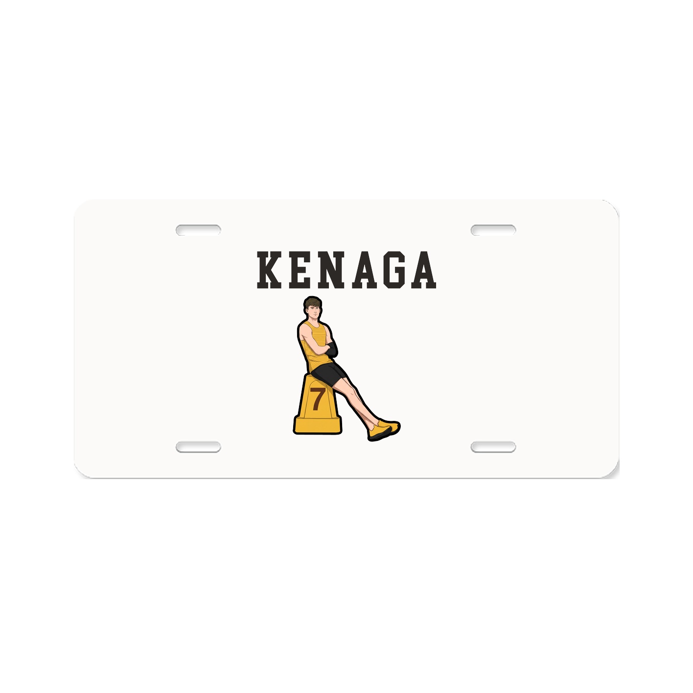 License Plate — Shirsey in Classic