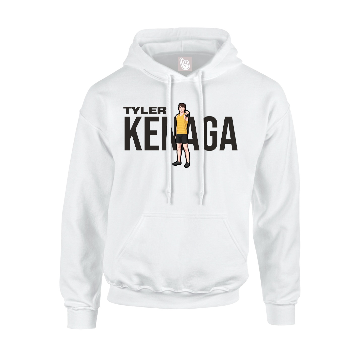 Hoodie — Player Name in White