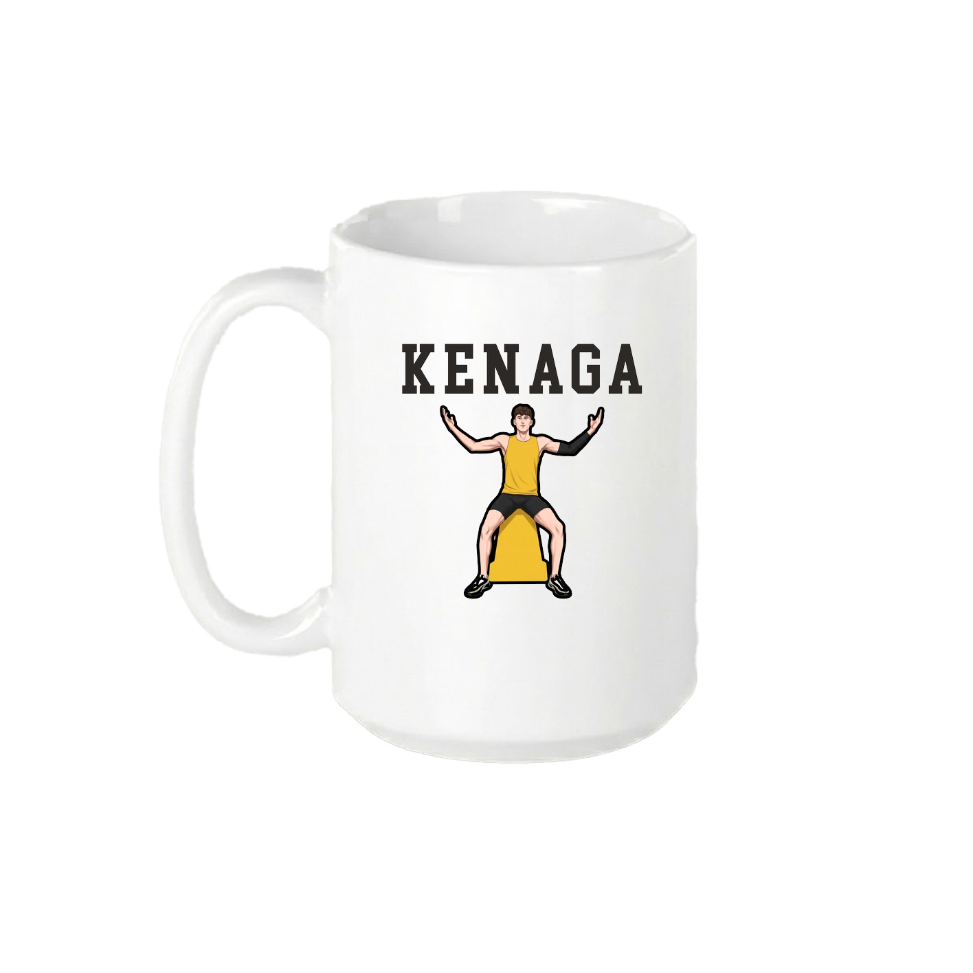 15oz Coffee Mug — Shirsey in White