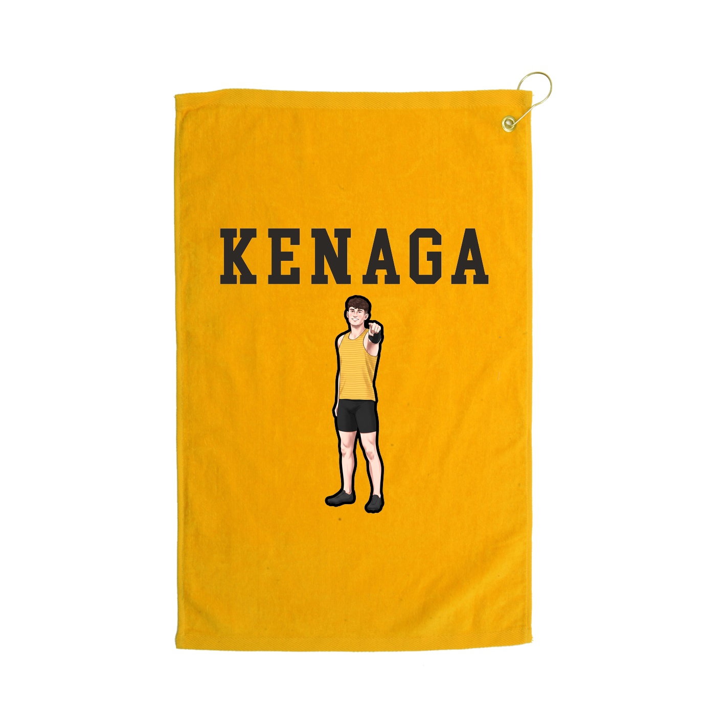 Golf Towel — Shirsey in Gold