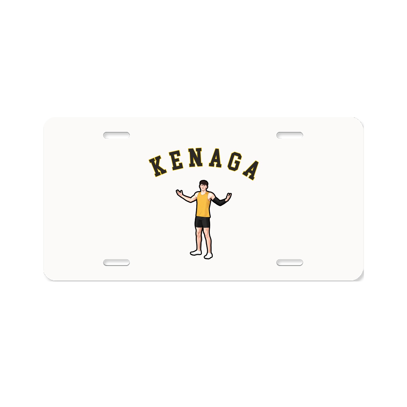 License Plate — Shirsey Arch in Classic