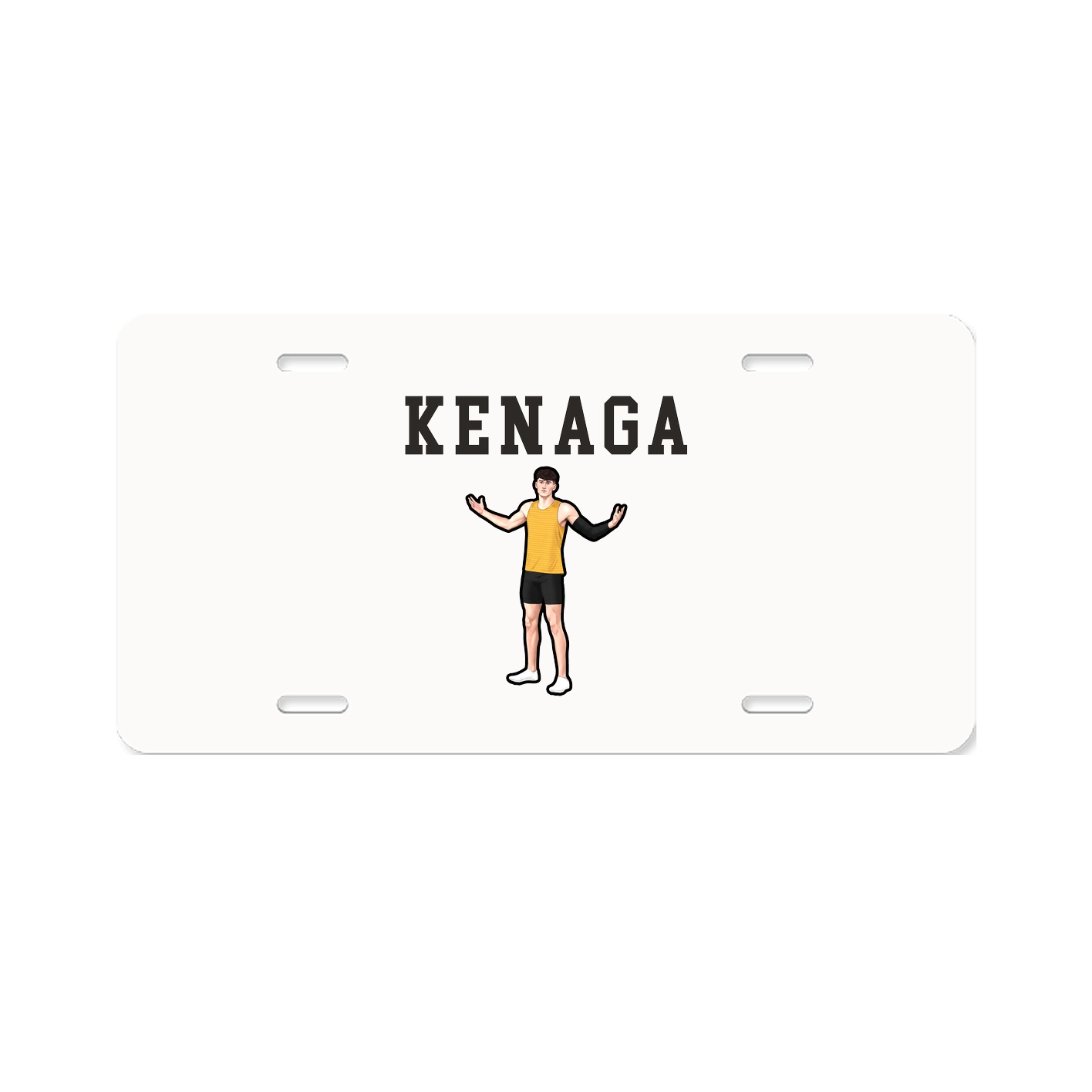 License Plate — Shirsey in Classic