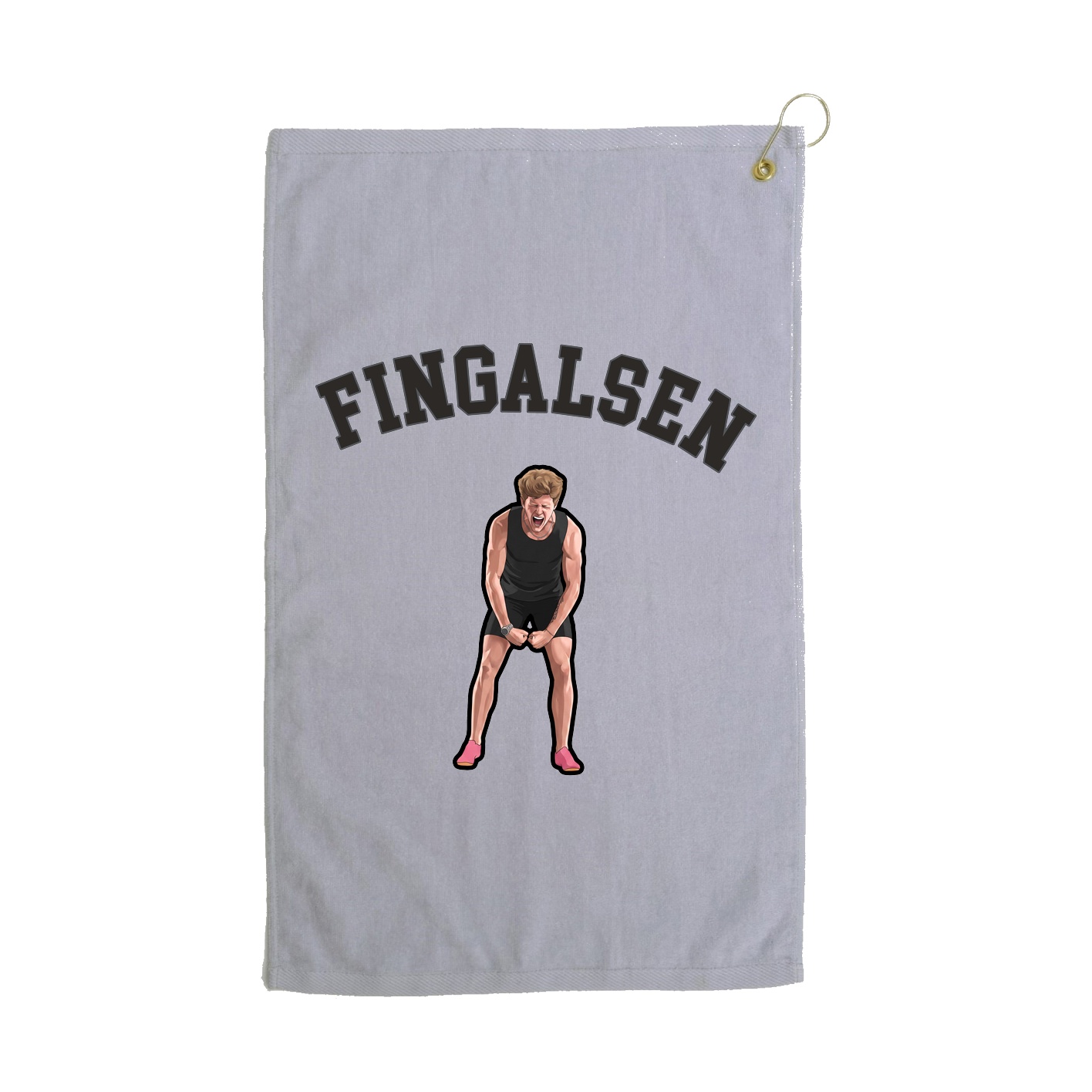 Golf Towel — Shirsey Arch in Grey