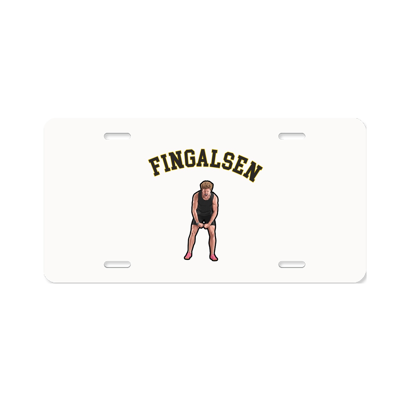 License Plate — Shirsey Arch in Classic