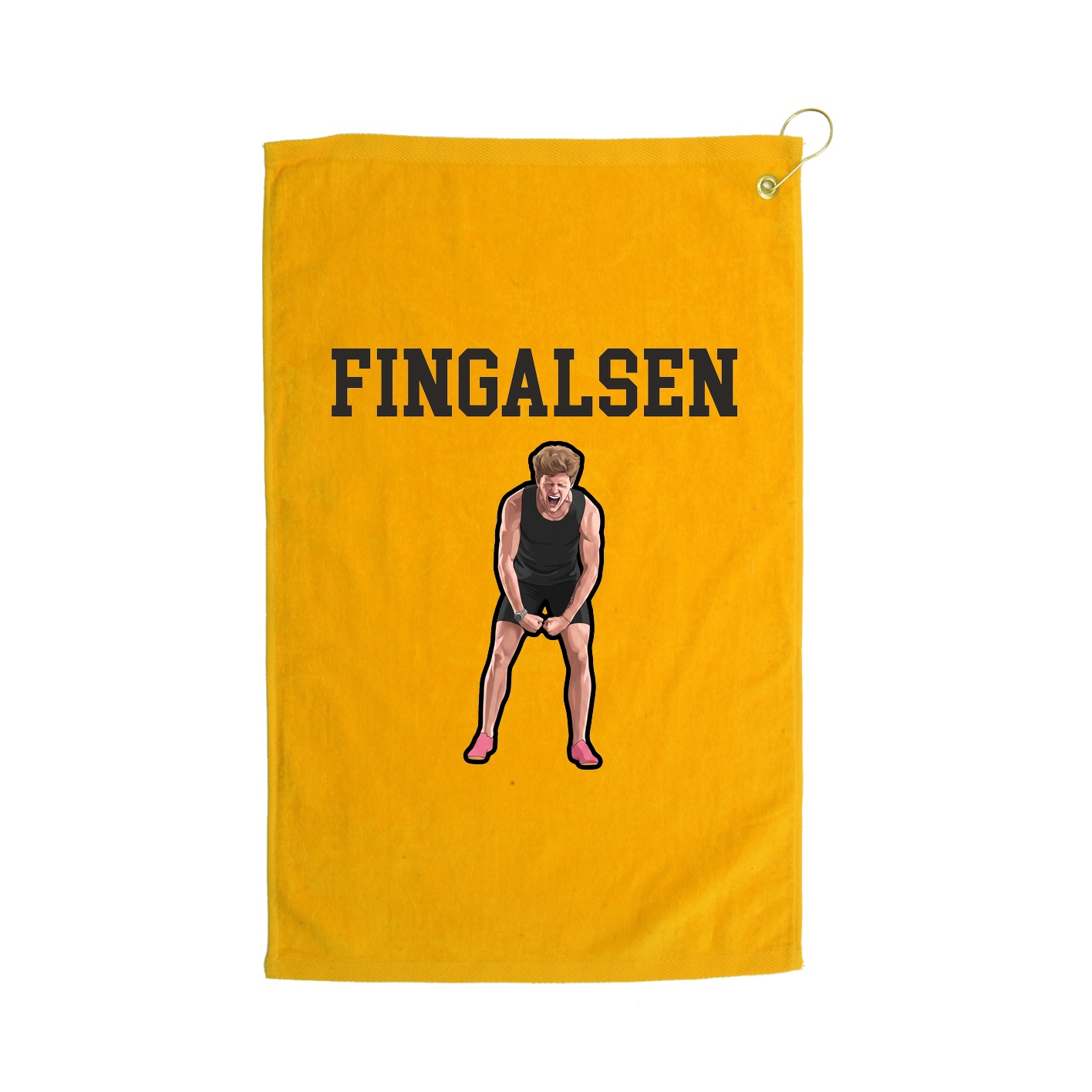 Golf Towel — Shirsey in Gold