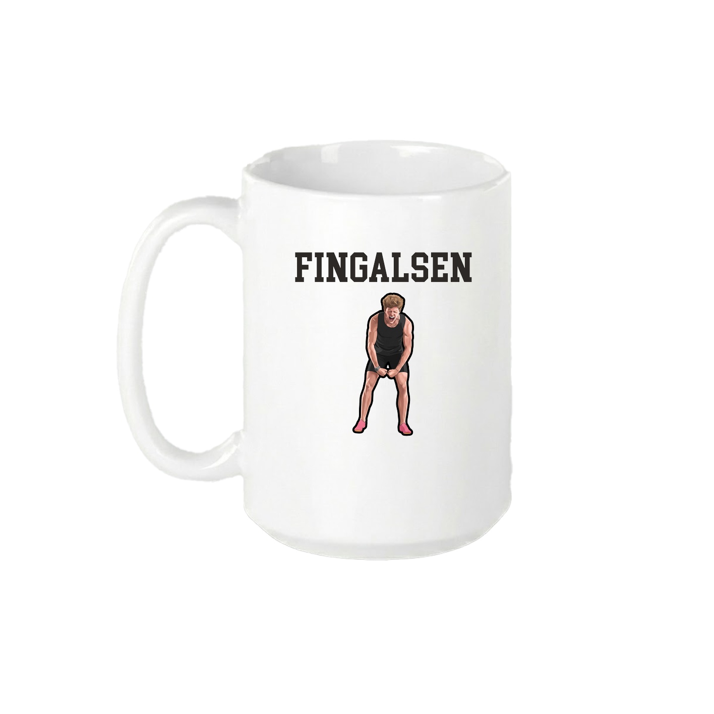 15oz Coffee Mug — Shirsey in White