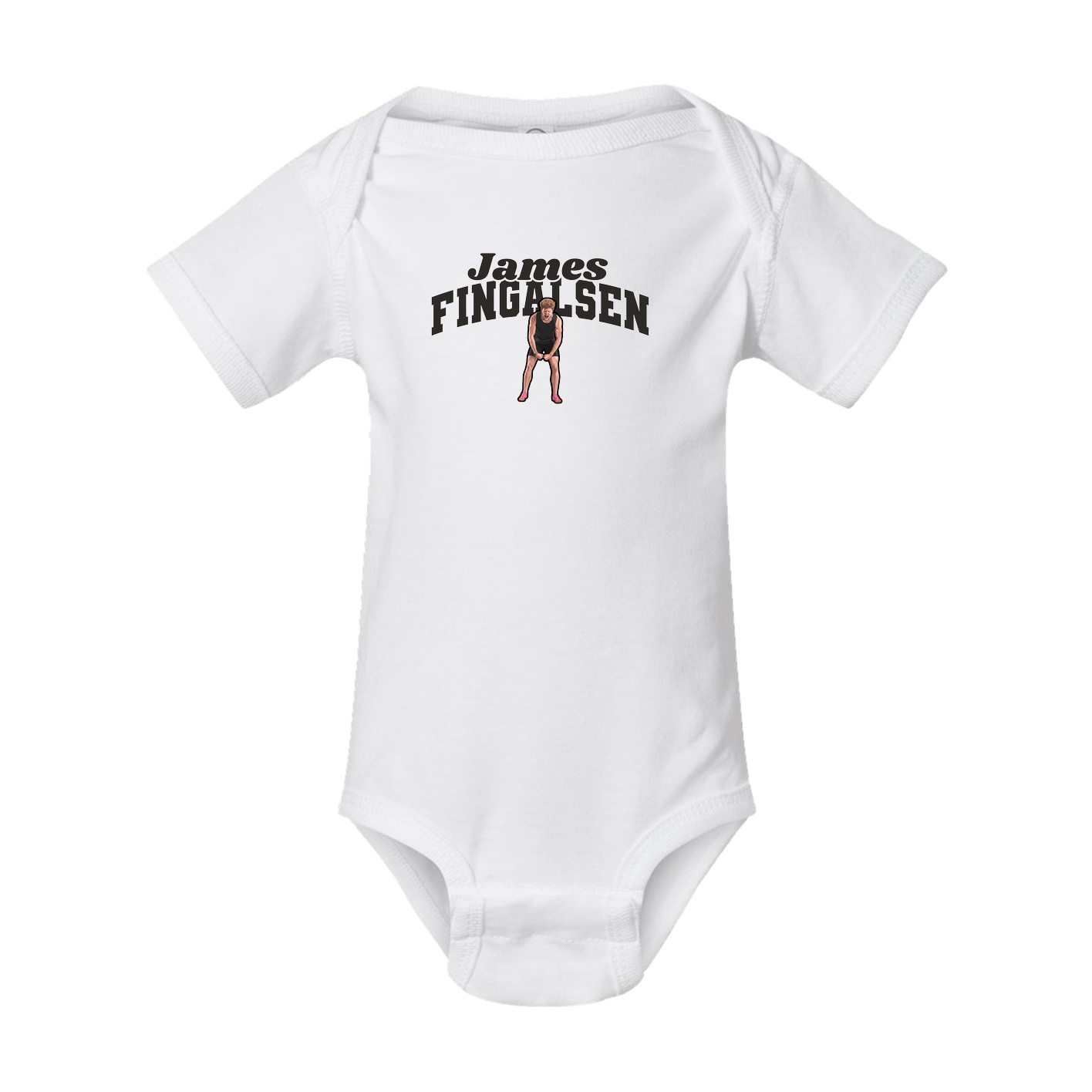 Baby Onesie — Signature Arch in White