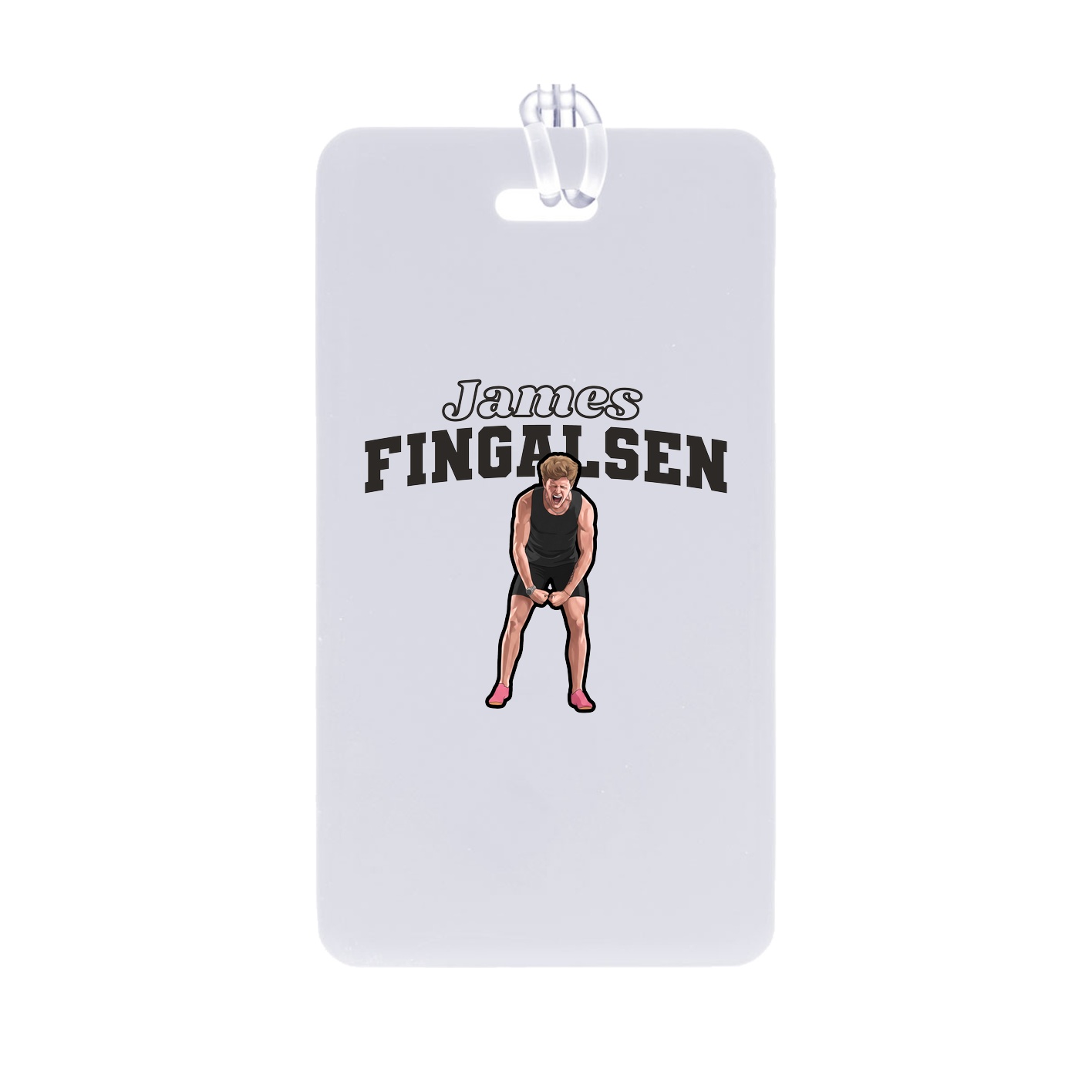 Bag Tag — Name Arch in Classic