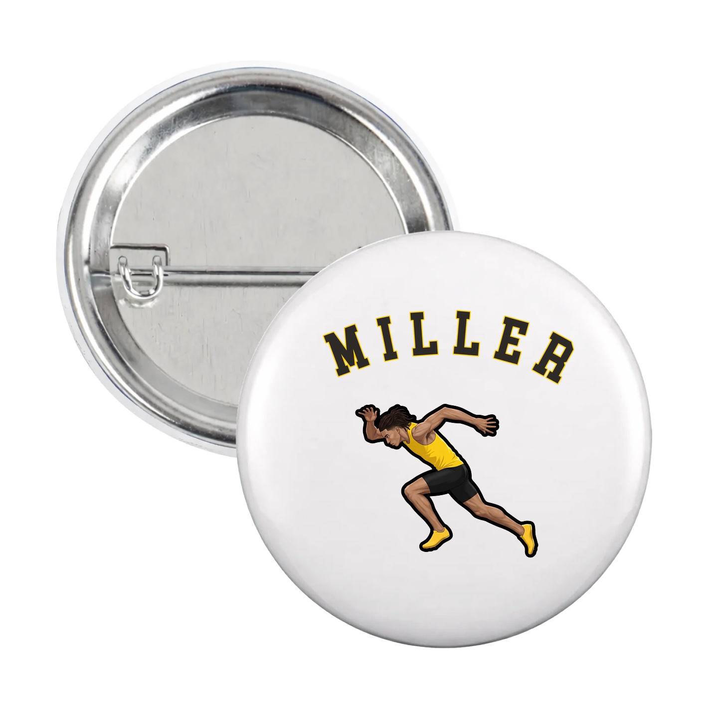 Game Day Button — Shirsey Arch in White