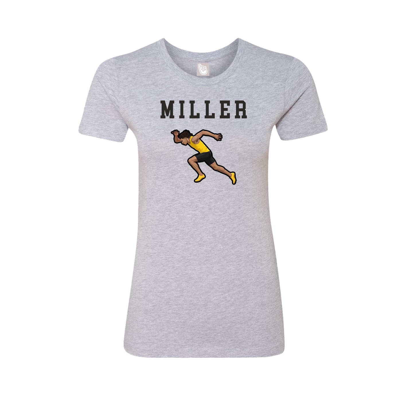 Fitted Women's Tee — Shirsey in Grey