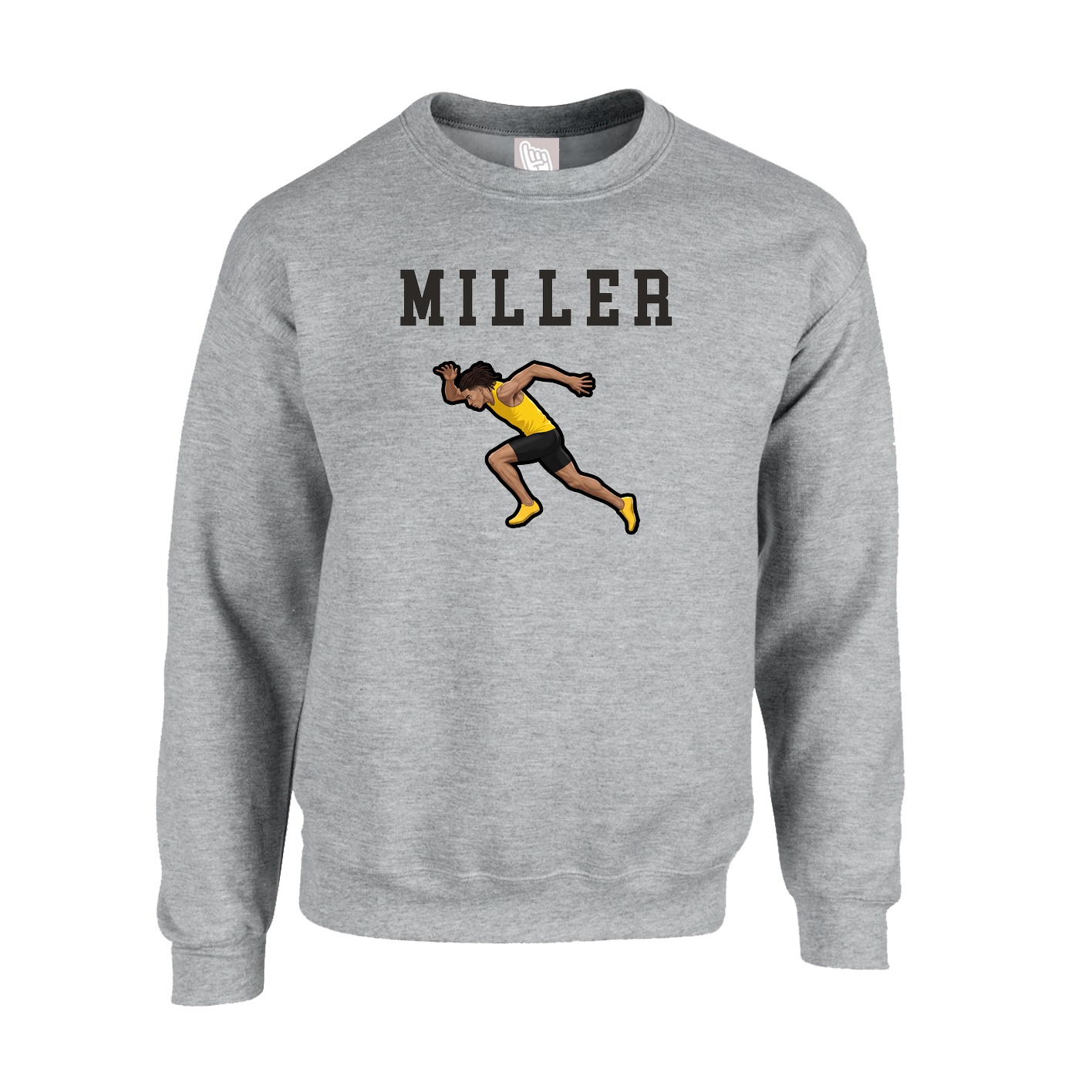 Fleece Crew — Shirsey in Grey